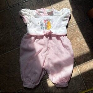 Vintage Disney Winnie the Pooh Girl's Romper